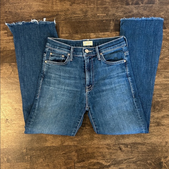 MOTHER The Insider Crop Step Fray - Picture 7 of 8